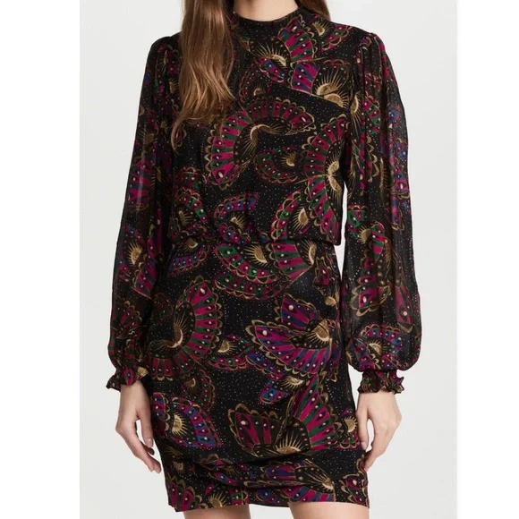 FARM Rio Butterfly Sky Mini Dress - Picture 3 of 11